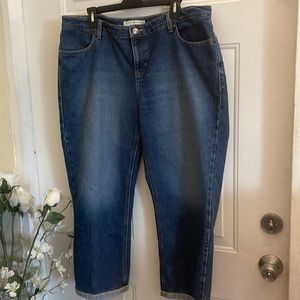 Tommy Hilfiger Blue Ankle Cropped Jeans